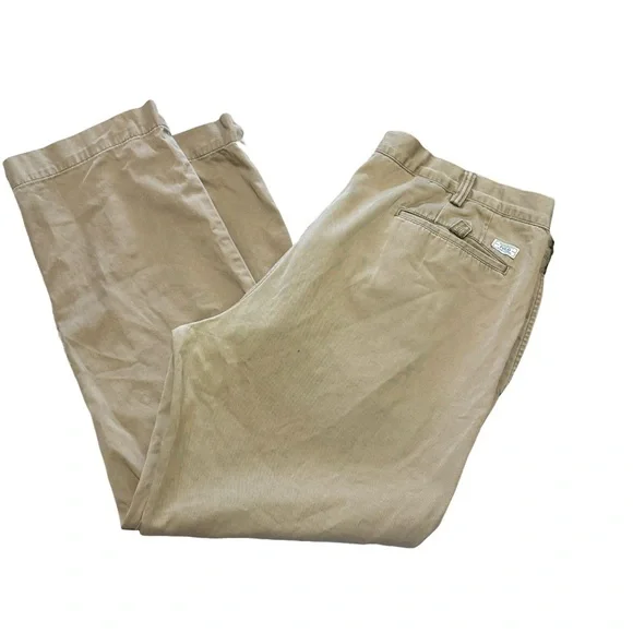 Polo Ralph Lauren Men Bedford Chino Classic Fit Pants flat khaki 40/30 40 waist - Picture 5 of 10